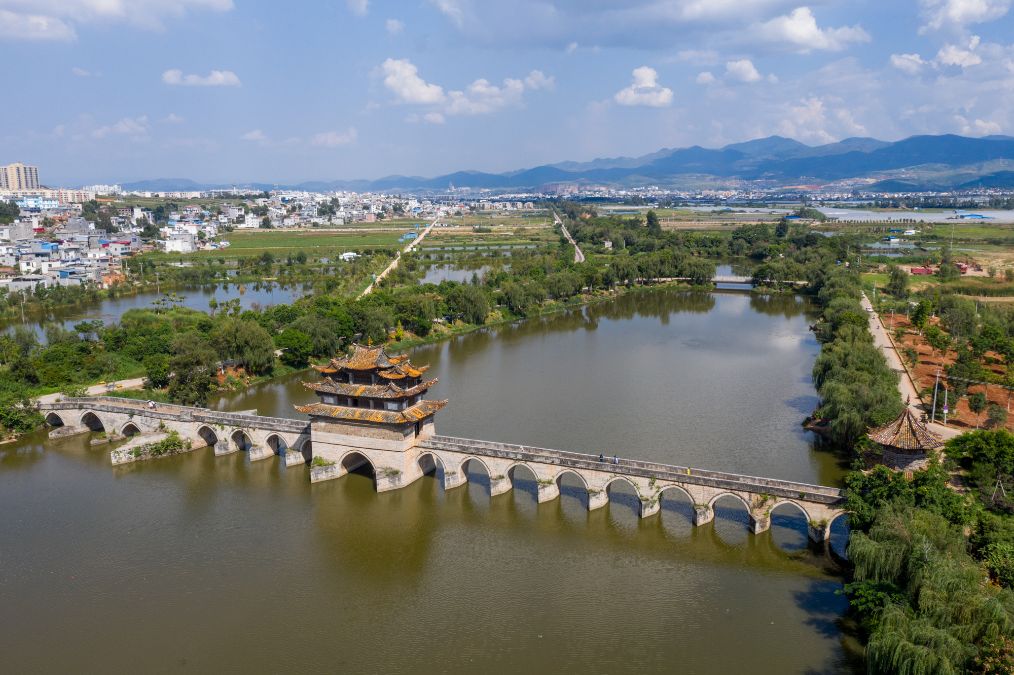 建水雙龍橋 古韻流芳的滇南瑰寶，一座免費(fèi)開放的國寶級廊橋
