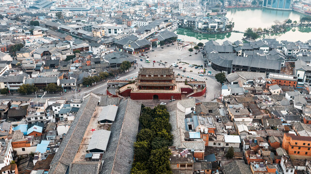 建水朝陽樓 古城地標(biāo)，歷史與人文的璀璨印記
